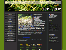 Tablet Screenshot of happy-shrimp.net